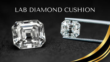Cushion Cut Lab Diamond, Ethical Lab Grown Diamond, Crushed Ice Diamond, Vintage Lab Diamond Stone, Rounded Corners Diamond