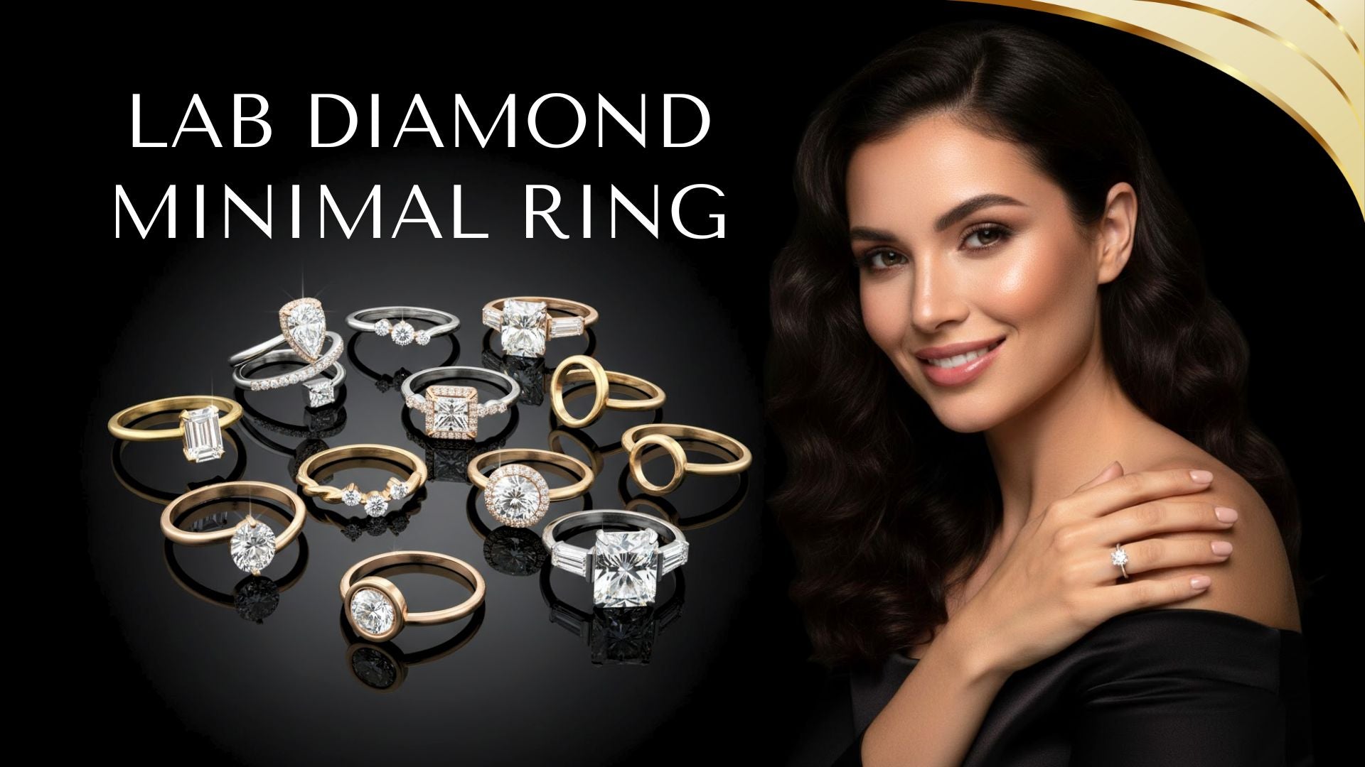 Lab Diamond Minimal Ring