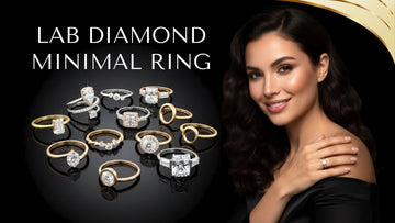 Lab Diamond Minimal Ring