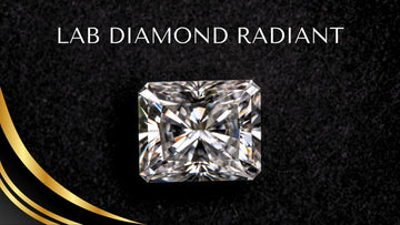Lab Diamond Radiant Cut, Ethical Diamond Jewelry, Crushed Ice Lab Grown Diamond, Sustainable Diamond Stone, Rectangular Lab Diamond