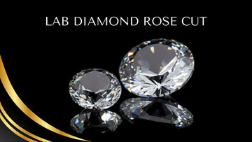 Rose Cut Lab Grown Diamond, Vintage Diamond Stone, Ethical Diamond Jewelry, Low Profile Diamond, Flat Bottom Diamond