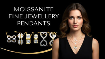 Moissanite Pendants, Diamond Alternative Necklace, Ethical Diamond Simulant, Fine Moissanite Solitaire, Certified Moissanite Jewelry