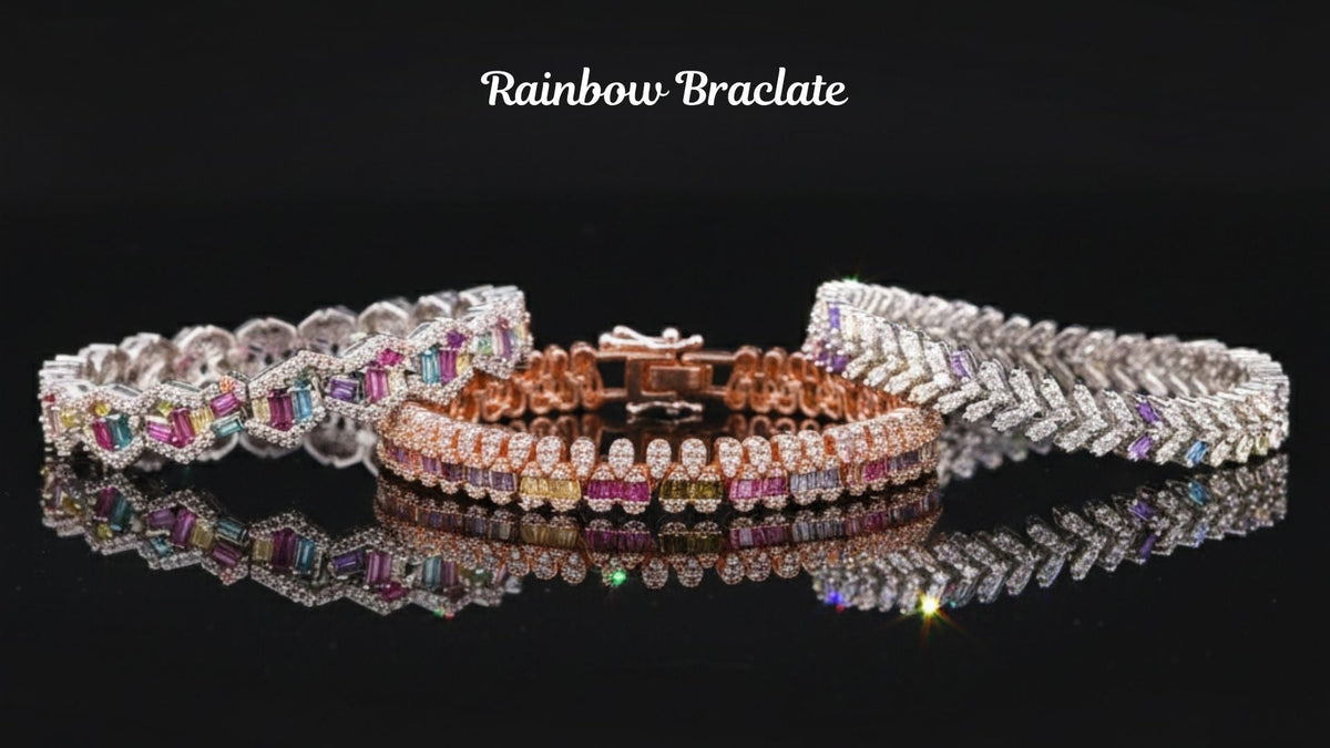 Colorful hip hop diamond jewelry