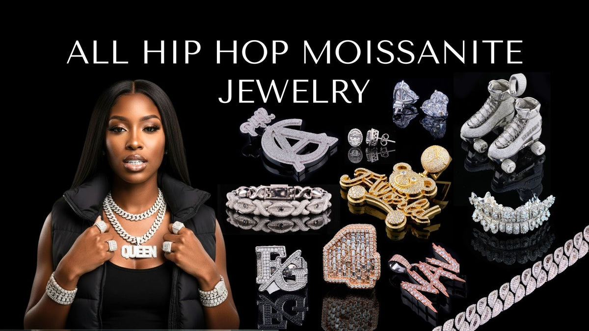 Hip hop moissanite jewelry