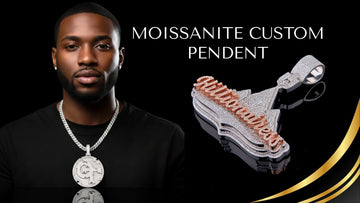 Moissanite Custom Pendent