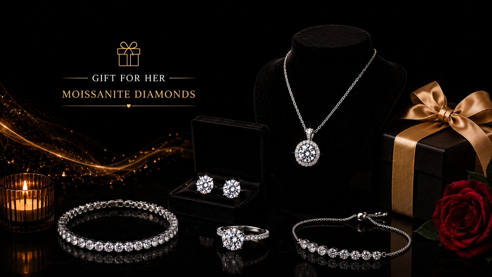 Gifts For Her Moissanite