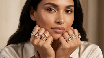 Exclusive Moissanite Diamond Ring