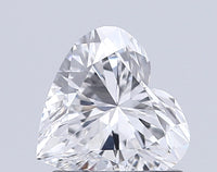 Premium D Color VVS2  1.01 CT Heart Shape Clarity Lab grown Diamond For her Ring