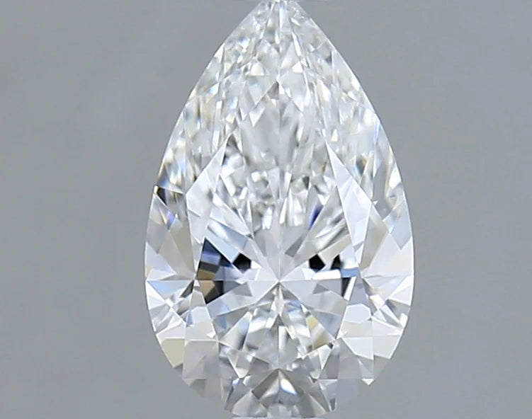 Fine 1.02 CT Pear Shape E Color VVS1 Clarity Lab Grown Diamond For Her Voice