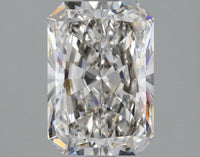 Sparkling 2.04 CT Radiant Shape H Color VVS2 Clarity Lab grown Diamond For her Ring