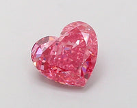 Sparkling 1.00 CT Heart Shape Fancy Vivid Pink Color VS1 Clarity Moissanite Diamond For Surprise Ring