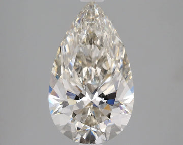 Fine 2.77 CT Pear Shape H Color VS1 Clarity Moissanite Diamond For Surprise Ring
