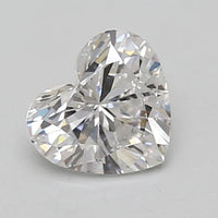Exclusive Of 1.01 CT Heart Shape Fancy Vivid Green Color VS2 Clarity Moissanite  Diamond For Bright Wind