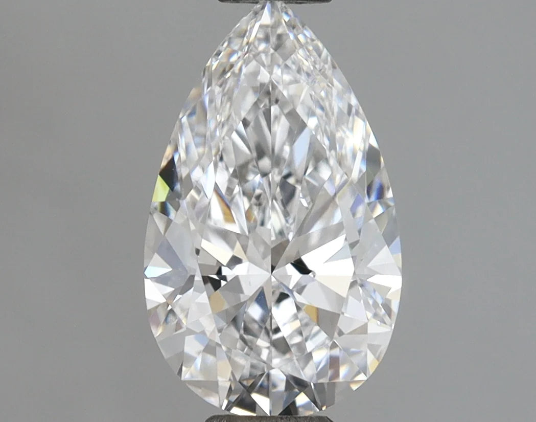 Fine Of 1.02 CT Pear Shape D Color VS1 Clarity Moissanite Diamond For Anniversary Ring