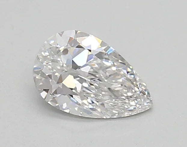 Great 0.46 CT Pear Shape E Color VS1 Clarity Moissanite Diamond For Just Us