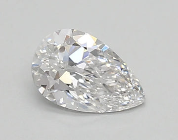 Great 0.46 CT Pear Shape E Color VS1 Clarity Moissanite Diamond For Just Us
