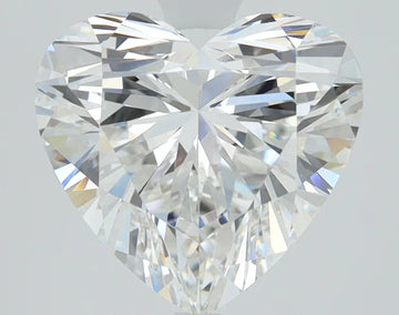 Experience Luxury Of 0.80 CT Heart Shape Fancy Vivid Green Color VS1 Clarity Moissanite Diamond For Mine