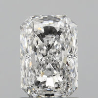Beautiful 1.06 CT Radiant Shape F Color SI1 Clarity Moissanite Diamond For Someone Special Ring