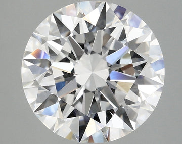 Designer 4.11 CT Round Shape D Color VVS2 Clarity Moissanite Diamond For Cocktail Ring