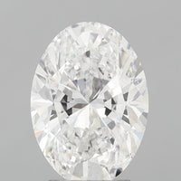 High Quality 3.61 CT Oval Shape D Color VS1 Clarity Lab Grown Diamond For Gift Ring