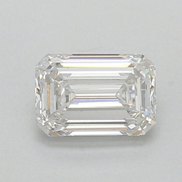 Fine VS1 Clarity 1.08 CT Emerald Shape H Color Moissanite Diamond For Propose Ring