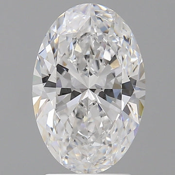 Premium 2.10 CT Oval Shape D Color VVS2 Clarity Lab grown Diamond For Gift