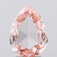 Premium 2.15 CT Rose Cut Shape Fancy Intense Pink Color VVS2 Clarity Moissanite Diamond For Gift Ring