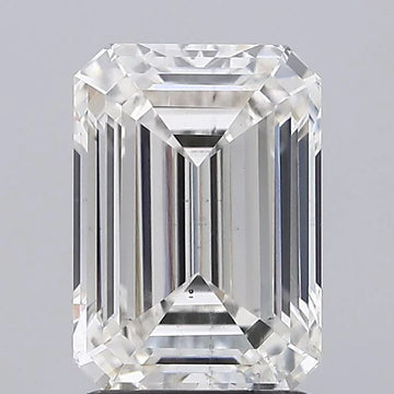 Shiny 2.05 CT Emerald Shape H Color SI1 Clarity Moissanite Diamond For Wedding Ring