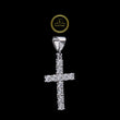 Custom Iced-Out Cross Pendant Hip Hop Jewelry