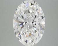 Ultimate 6.05 CT Oval Shape D Color VVS2 Clarity Lab grown Diamond For True Grace