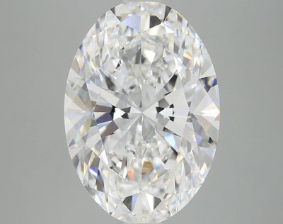 6.05 Ct Oval Cut Lab Grown Diamond - D Color, VVS2 Clarity