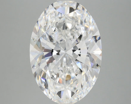 6.05 Ct Oval Cut Lab Grown Diamond - D Color, VVS2 Clarity