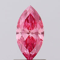 Premium Of 0.85 CT Marquise Shape Fancy Vivid Pink Color VS1 Clarity Lab Grown Diamond For Her Voice