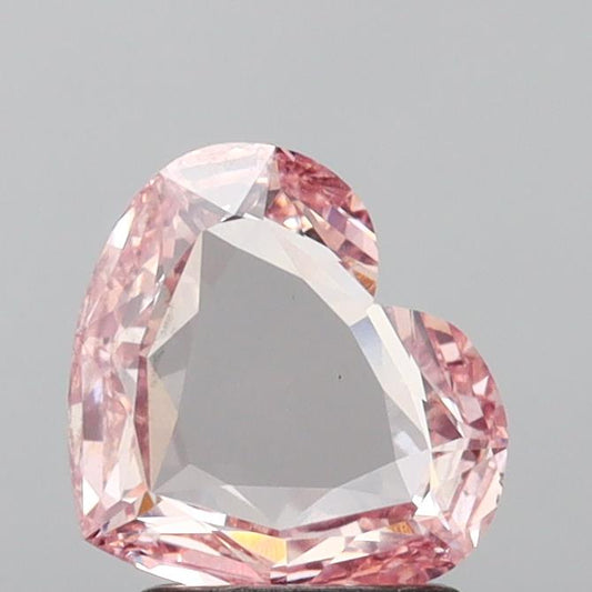 Premium Rose Cut Shape Fancy Intense Pink Color 1.65 CT VS2 Clarity Moissanite Diamond For Surprise Ring