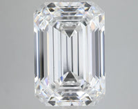 Brilliant 7.04 CT Emerald Shape D Color VS1 Clarity Moissanite Diamond For True Grace
