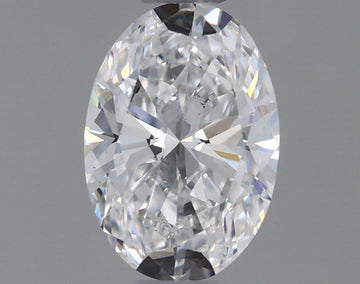 Ultimate 0.60 CT Oval Shape D Color VS1 Clarity Lab Grown Diamond Gift For Her