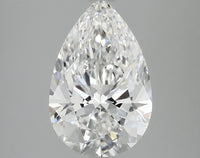 Beauty Of 3.10 CT Pear Shape D Color VS1 Clarity Moissanite Diamond For Gift Ring
