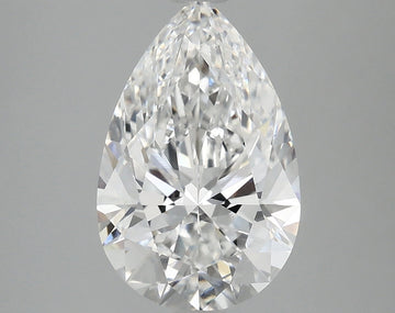 Beauty Of 3.10 CT Pear Shape D Color VS1 Clarity Moissanite Diamond For Gift Ring