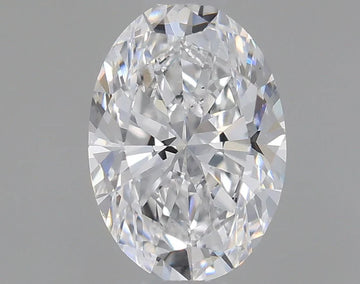 Excellent 0.64 CT Oval Shape D Color VS1 Clarity Moissanite Diamond For Her