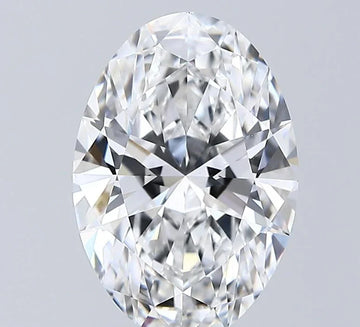 Classic 3.08 CT Oval Shape D Color VS1 Clarity Moissanite Diamond For Special Propose Ring