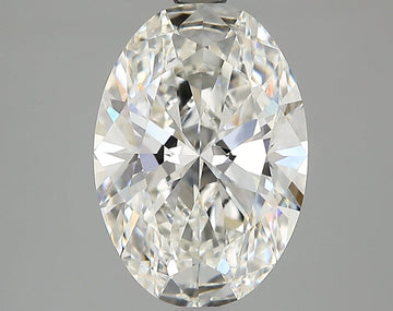 Beauty Of 3.04 CT Oval Shape G Color VVS2 Clarity Lab grown Diamond For Engagement Ring