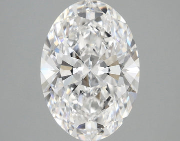 Minimalist 3.10 CT Oval Shape D Color VVS2 Clarity Lab grown Diamond For New Dawn