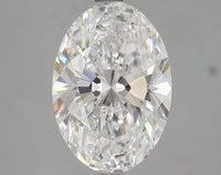 Premium 4.14 CT Oval Shape D Color VVS1 Clarity Lab grown Diamond For Birthday Gift