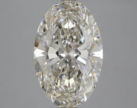 Premium 4.26 CT Oval Shape I Color VS1 Clarity Lab grown Diamond For Cocktail Ring