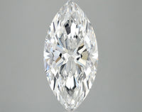 Fine 4.10 CT Marquise Shape D Color SI1 Clarity Lab grown Diamond For Soft Glow