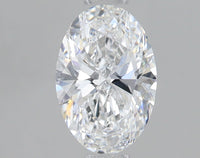 Premium 0.87 CT Oval Shape D Color VS1 Clarity Lab Grown Diamond For Custom Ring