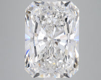 Elegant 7.00 CT Radiant Shape E Color SI1 Clarity Lab grown Diamond For Light Remains