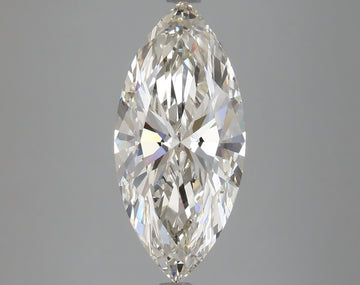Brilliant 3.47 CT Marquise Shape H Color VVS2 Clarity Moissanite Diamond For Birthday Ring
