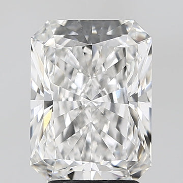 Fantastic 3.09 CT Radiant Shape E Color VS1 Clarity Lab Grown Diamond For True Bloom