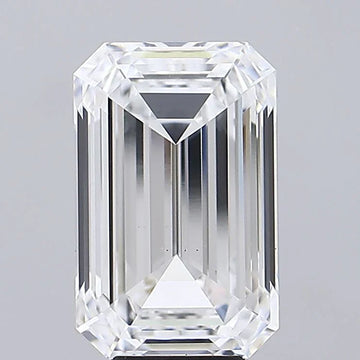 Great 7.12 CT Emerald Shape D Color VS1 Clarity Moissanite Diamond For Mine